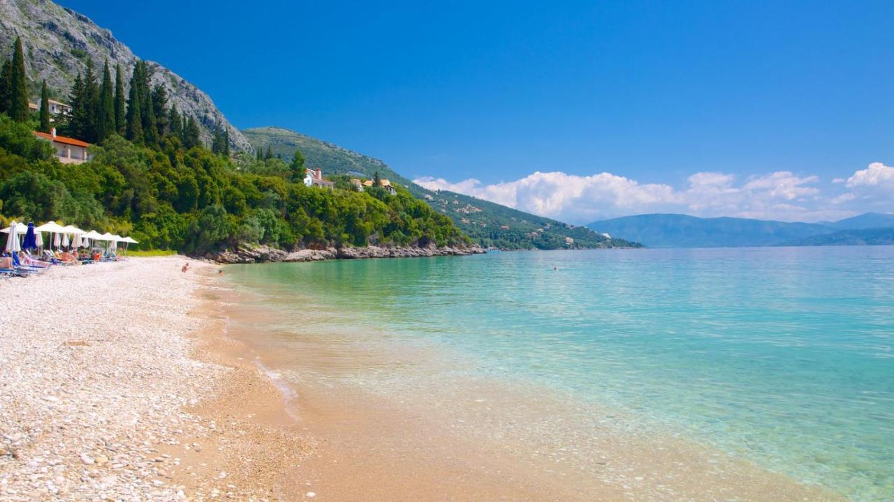 Corfu Sea View Villa - Aurora Barbati Luaran gambar