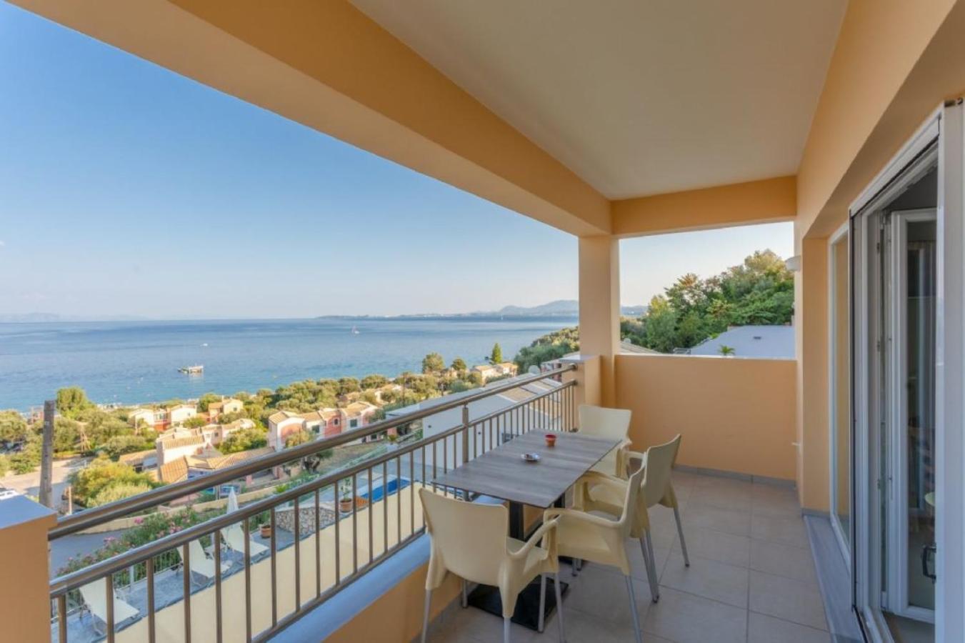 Corfu Sea View Villa - Aurora Barbati Luaran gambar