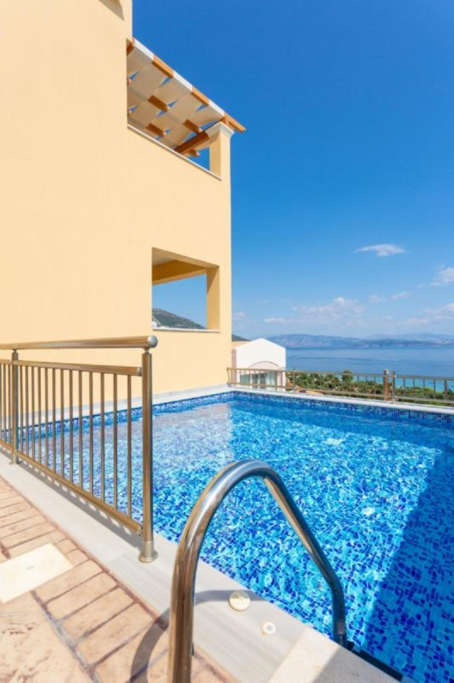 Corfu Sea View Villa - Aurora Barbati Luaran gambar