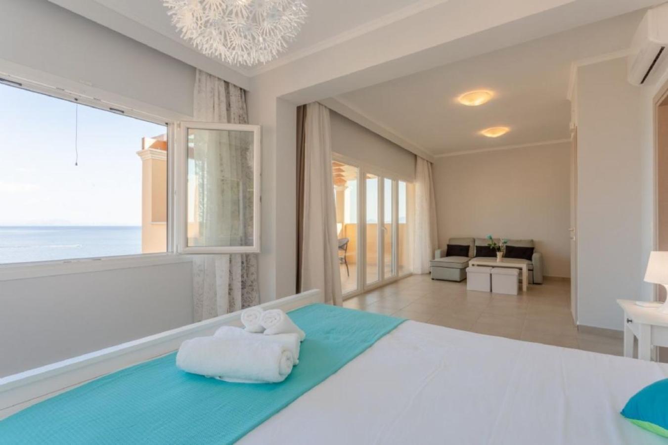 Corfu Sea View Villa - Aurora Barbati Luaran gambar