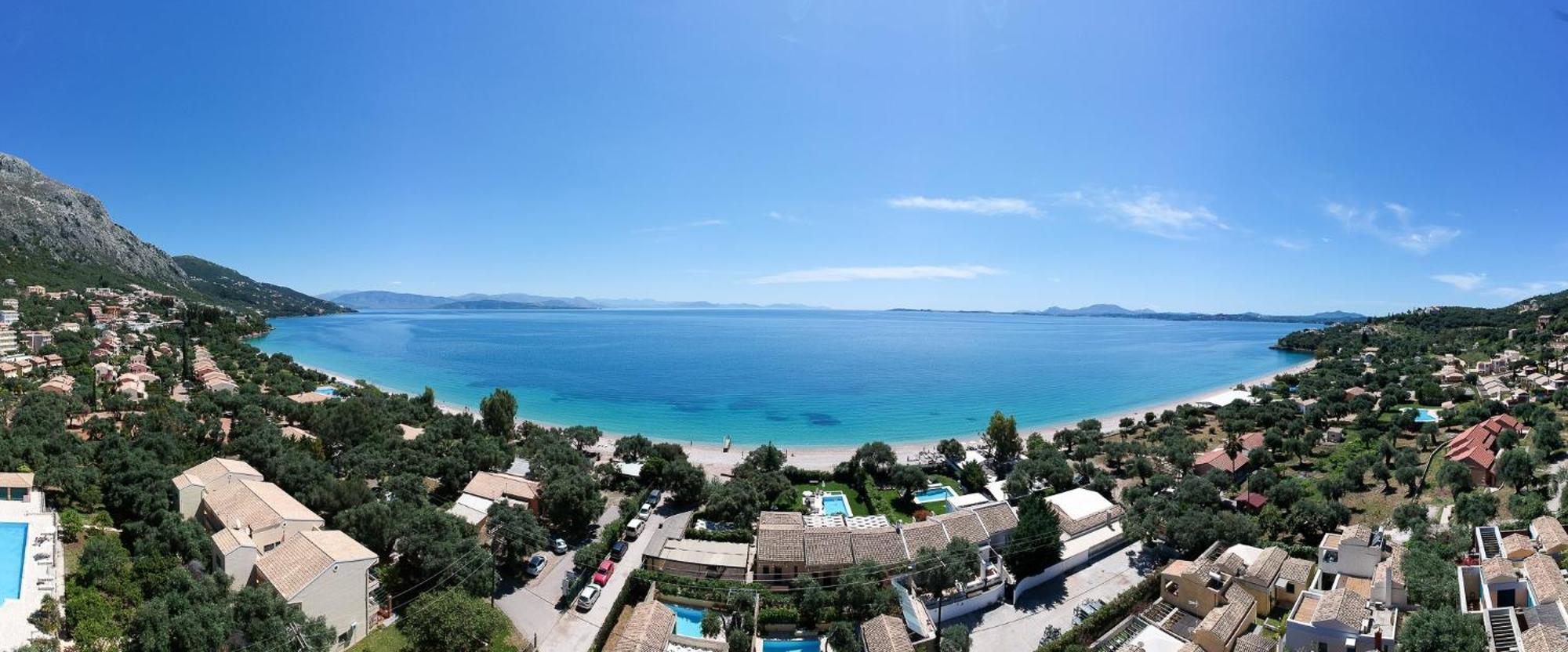 Corfu Sea View Villa - Aurora Barbati Luaran gambar