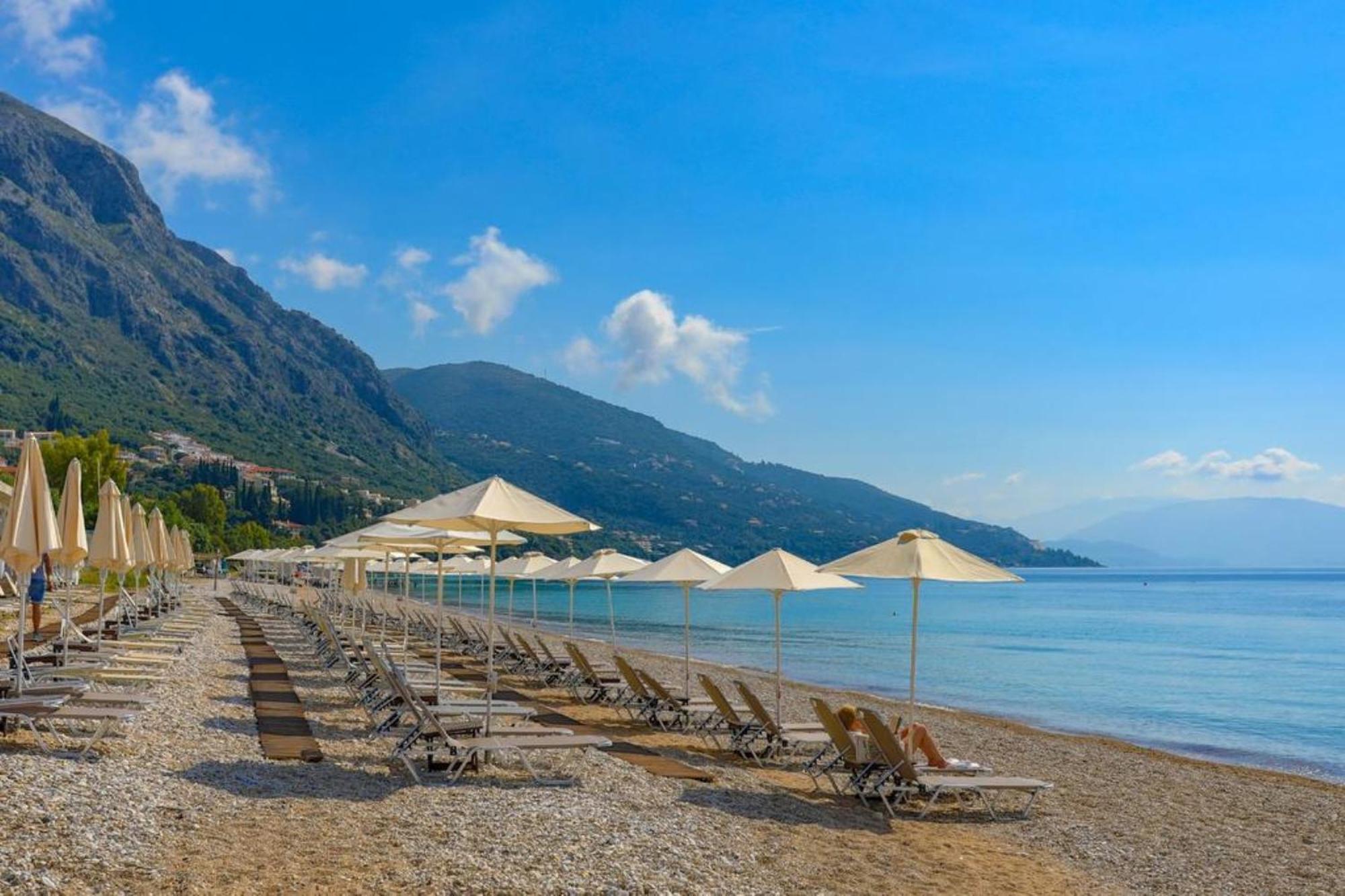 Corfu Sea View Villa - Aurora Barbati Luaran gambar