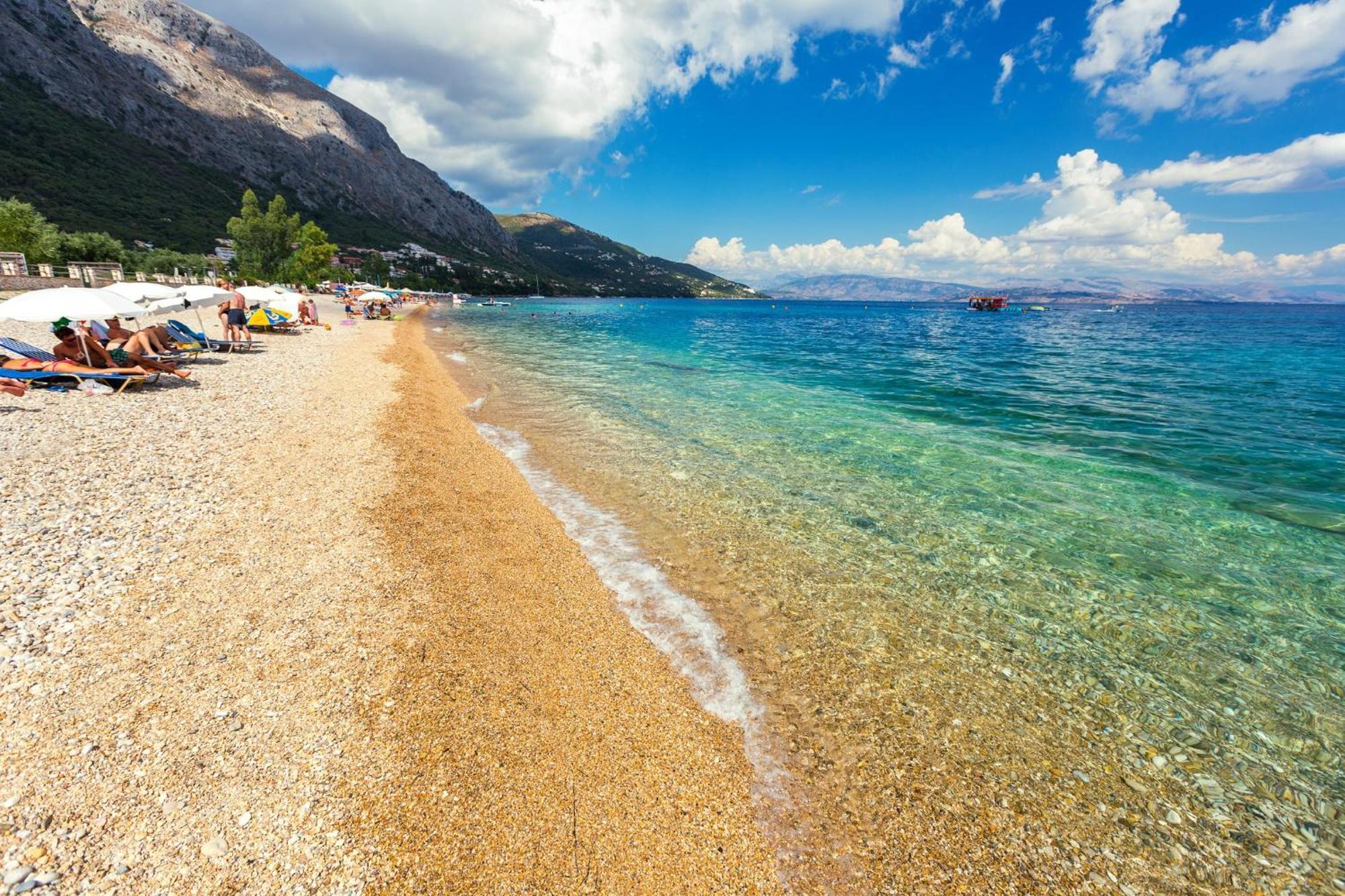 Corfu Sea View Villa - Aurora Barbati Luaran gambar
